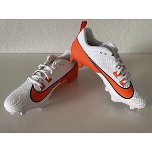 Nike Vapor Edge Speed 360 2 White Orange Football Cleats FQ4045-100 Men’s 8.5